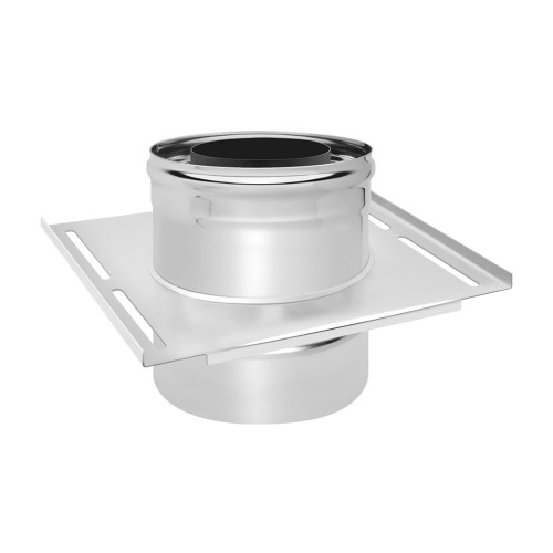 Площадка монтажная Нерж+Нерж (AISI 304), 400*400мм