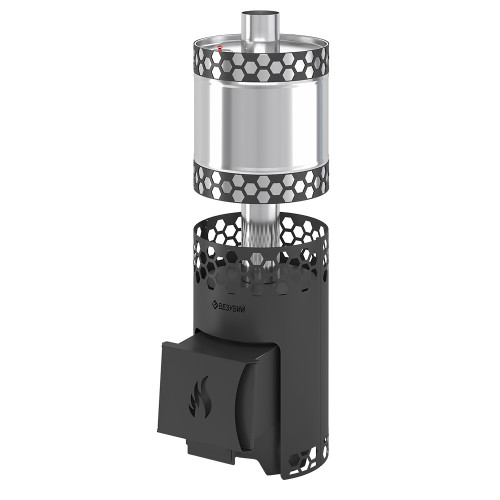 Печь для бани Везувий Пчёлка с баком