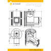 Печь ВЕЗУВИЙ Скиф Парогенератор Стандарт (ДТ-4С) диаметр дымохода: 115 мм