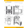 Печь ВЕЗУВИЙ Скиф Парогенератор Стандарт (ДТ-4) диаметр дымохода: 115 мм