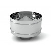 Дефлектор нерж. (AISI 304/0,5мм) диаметр дымохода: 120x200 мм