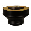 Старт-сэндвич BLACK (AISI 430/0,8мм) (ММ) диаметр дымохода: 120x200 мм
