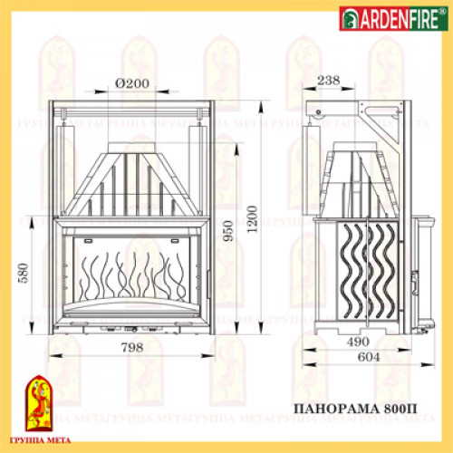 ПАНОРАМА 800П