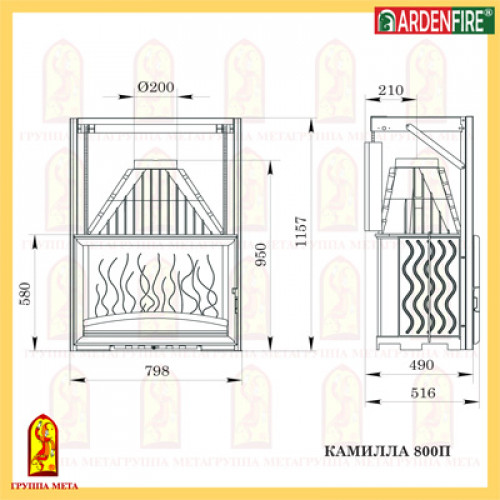 КАМИЛЛА 800П