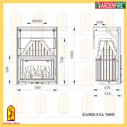 КАМИЛЛА 700П