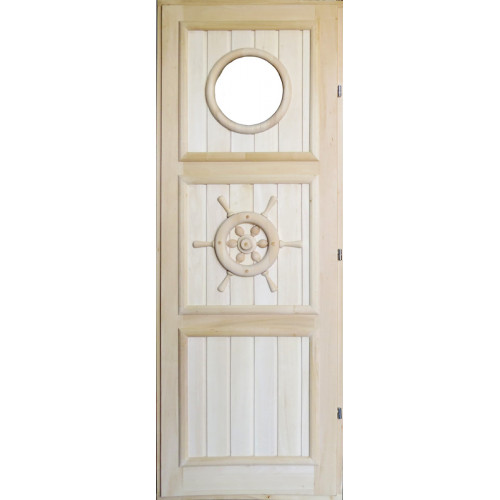 Дверь банная (липа)    ШТУРВАЛ  1,9*0,7  правая