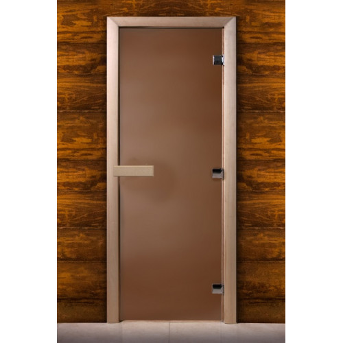 Двери для саун Maestro woods бронза матовая 790х1990